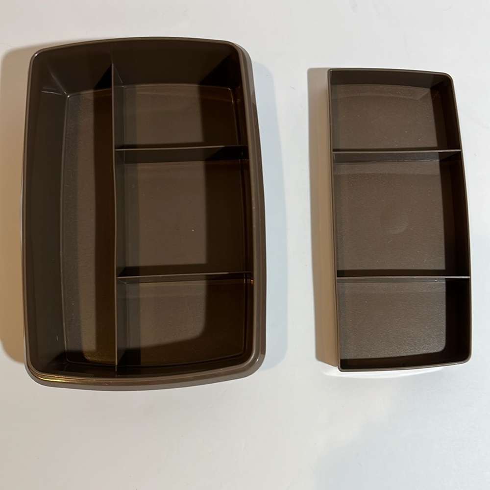 Vintage Tupperware Brown Lot - Picture 9 of 12